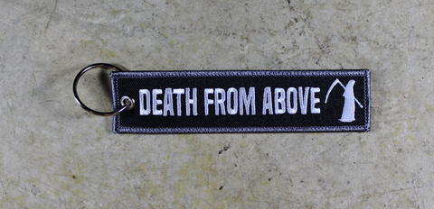 'Death From Above' - MotoMinds™ Key Tag