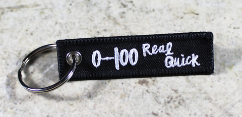'0-100 Real Quick' - MotoMinds™ Key Tag [MINI]