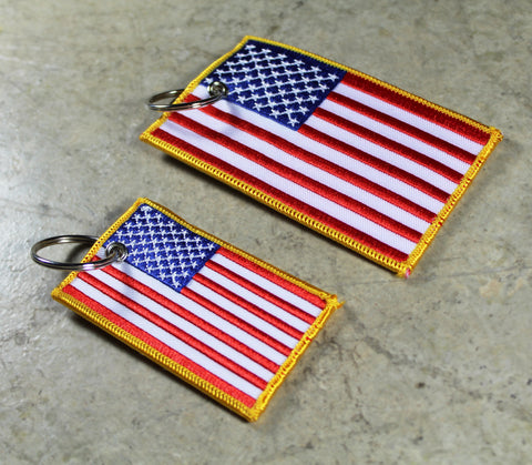 American Flag - MotoMinds™ Key Tag