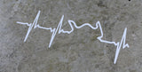 'Bike Heartbeat' - MotoMinds™ Vinyl Decal