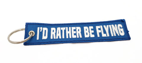 'I’d Rather Be Flying' - MotoMinds™ Key Tag