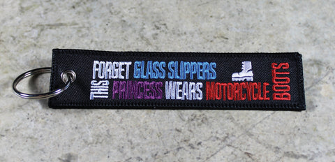 'This Princess Wears Motorcycle Boots' - MotoMinds™ Key Tag
