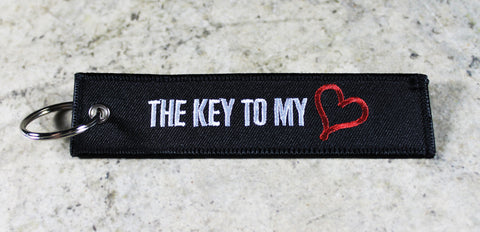 'The Key to My Heart' - MotoMinds™ Key Tag