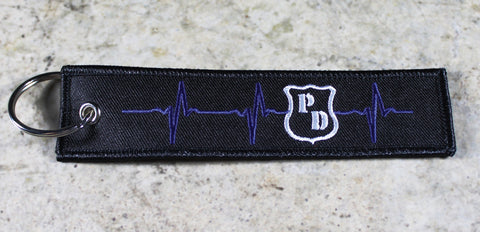 'Police Heart Beat' - MotoMinds™ KeyTag