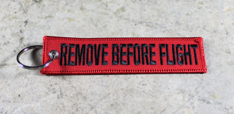 'Remove Before Flight' - MotoMinds™ KeyTag